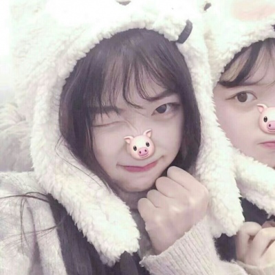 优质闺蜜头像鸭