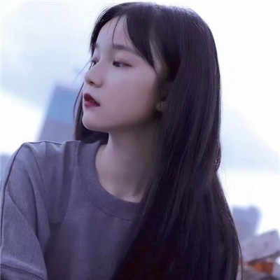 江孑 唯美清新干净气质闺蜜头像