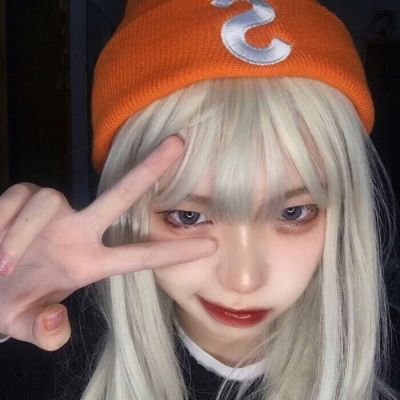 于泽 清新原宿意境唯美两人闺蜜女头