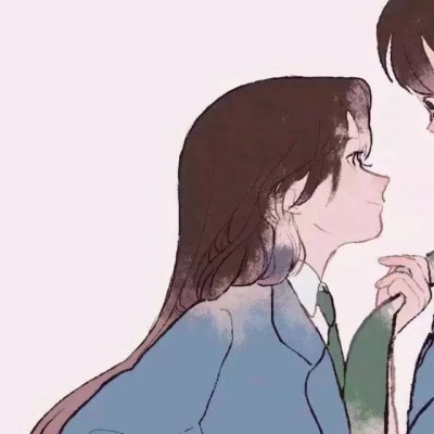 动漫情头：想和你借个未来