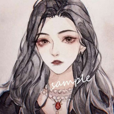 北笙:动漫头像/女生/水彩/万世浮沉 你是人间归途