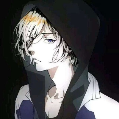 唐崎夜雨  二次元丧系男生头像