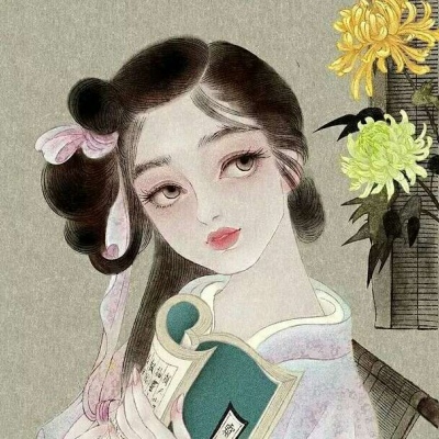 江孑 唯美古风手绘女头#二次元