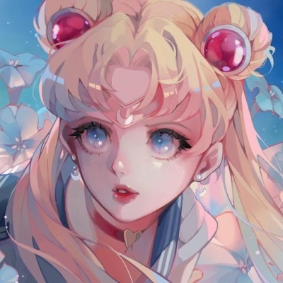 By.宿醉/女生头像/插画师笔下的少女，果冻软糖般色彩