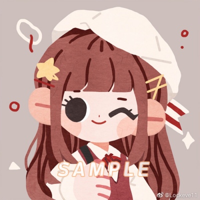 可爱的女生头像