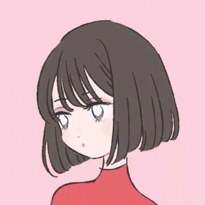 江孑 可爱卡通简笔画超甜闺蜜头像