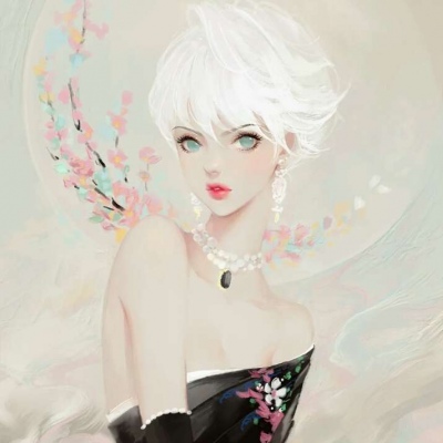 少女风漫头手绘