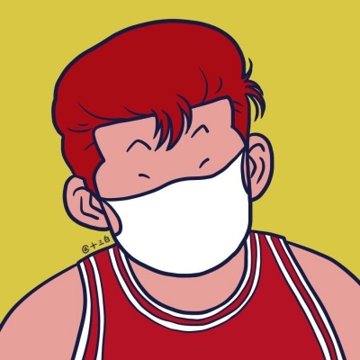 客桥:戴口罩卡通人物头像  武汉加油