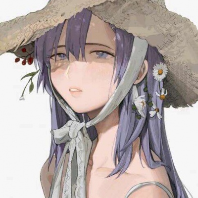 意境手绘动漫女头