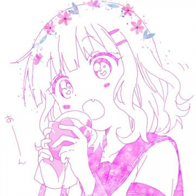 卡通可爱女生简约头像ʕ๑•ω•?ʔ