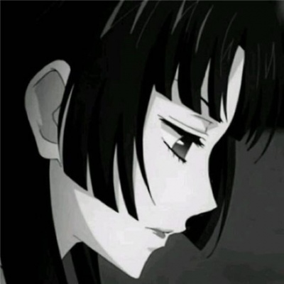 江孑 黑白丧系二次元动漫女头