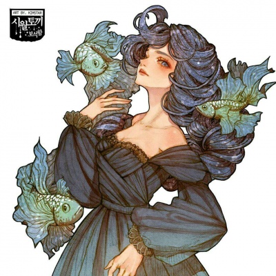 唸 动漫女生森系温柔手绘可爱头像