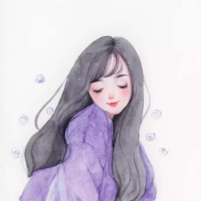 沈言 手绘女生头像/图源网络作者未知