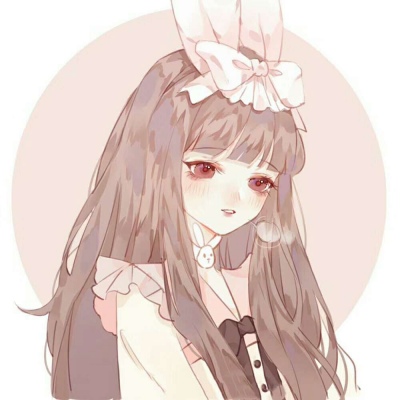 可爱动漫闺蜜头像