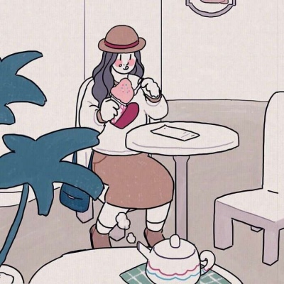 白灏宇:动漫头像/可爱/暖暖的冬日生活