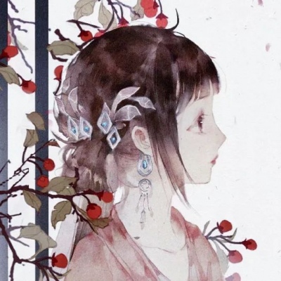 古风男女头         遇见你 温澜如风.