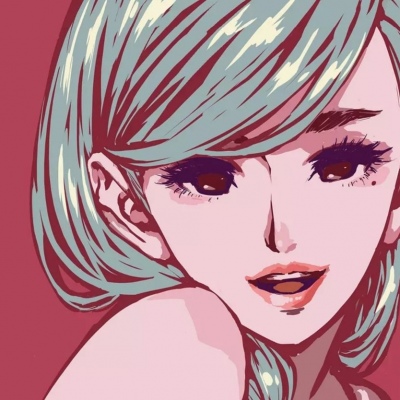 念七 动漫手绘女生御姐气质头像