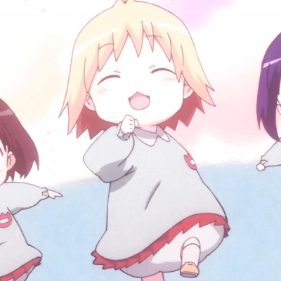 祁安辞：花丸幼稚园 三人闺蜜女生动漫头像 动漫安利