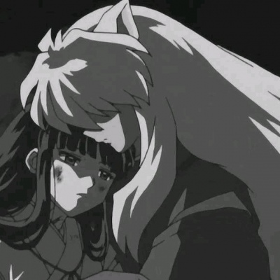 江孑 黑白二次元动漫情头