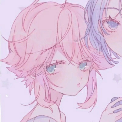 林弦 可爱手绘二次元闺蜜头像