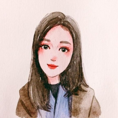 林弦 简笔画手绘头像