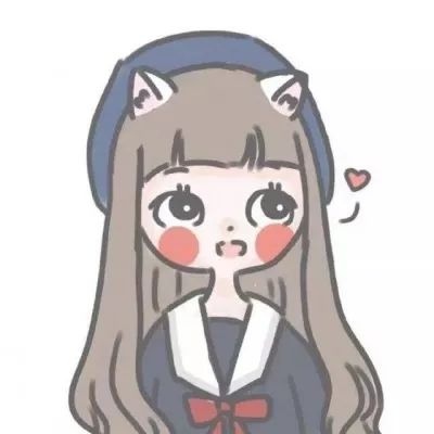 关甜  可爱简笔画闺蜜开黑头像