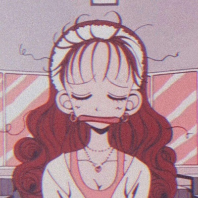 林知晚  美丽动漫磨砂感红色系女头