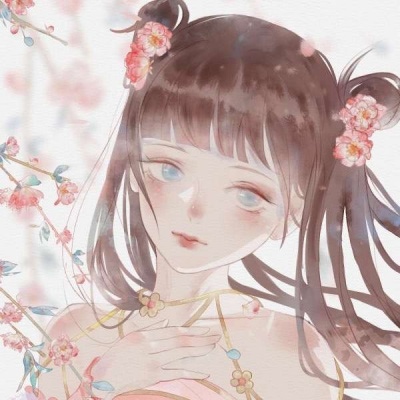 江漓’唯美古风二次元手绘女头