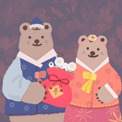 可爱卡通情头 明明是你先靠近我的，可最后舍不得的却是我