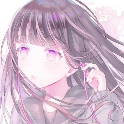 末晴  呆萌系女生头像，望喜❤