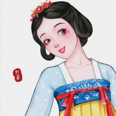 当迪士尼公主穿上汉服