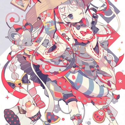 唸 可爱动漫卡通手绘女生头像