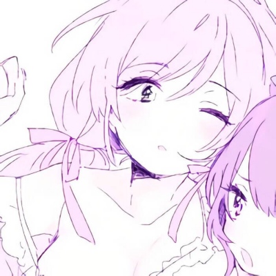 超好看的一对两张的闺蜜头像/动漫/优质