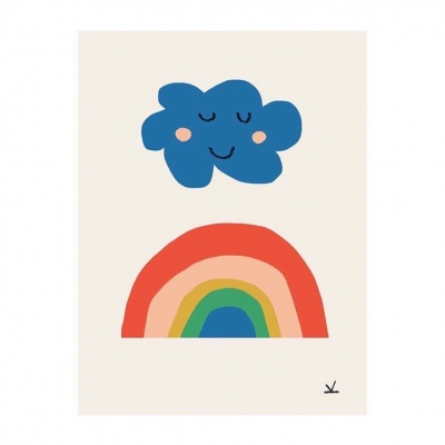 艺术家Kelly Knaga笔下的简单可爱插画?