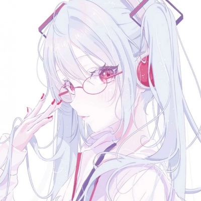 唐崎夜雨 二次元可爱女生头像  ／图源贴吧 谜忧酱