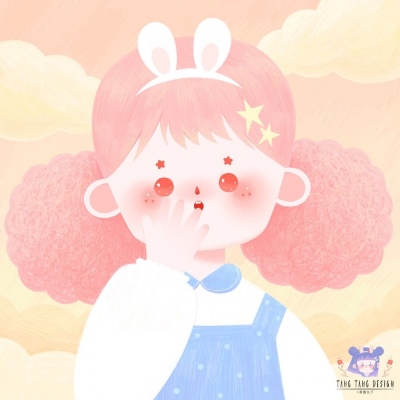少女插画头像 萌系 清新 可爱 甜美 少女