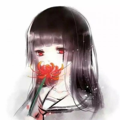 江孑 手绘唯美古风女头#二次元