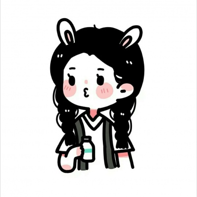 简笔画女头／萌萌哒／小辞