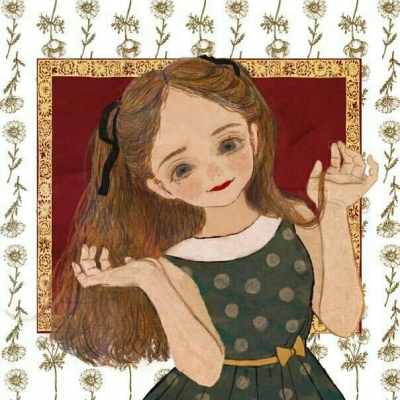 唸 动漫卡通手绘女生头像
