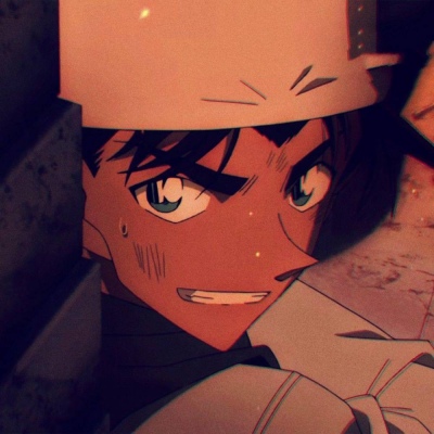 祁安辞：男生动漫头像（服部平次 柯南）