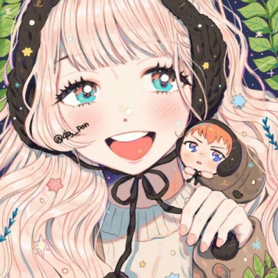 白灏宇:卡通动漫头像/可爱/女生/愿你风月都好看，爱恨皆浪漫