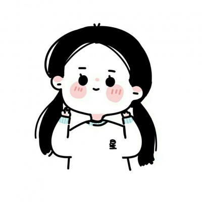 简笔画女头／顾小辞