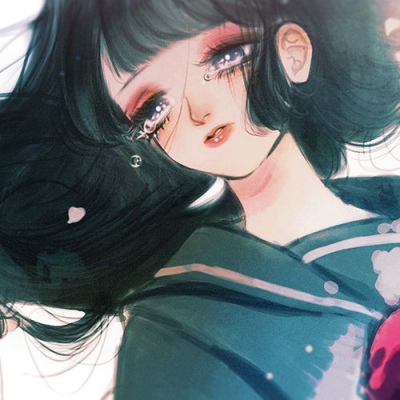 念七 动漫女生魅力成熟头像 你是我失眠一整夜都不愿打扰的人.