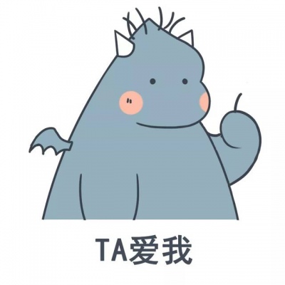 小灰龙可爱头像