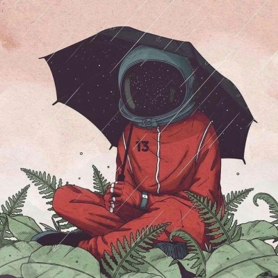 念七 太空服系列动漫手绘头像