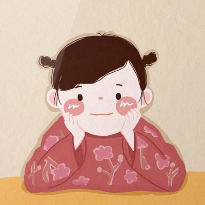 苏柒:可爱女生头像/手绘