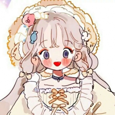 江孑 超甜可爱手绘闺蜜头像