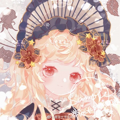 美貌少女温柔手绘头像/林芙/详见水印，杠精勿来