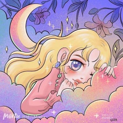 季清（少女心/仙气/闪闪/个性/手绘/女生头像）