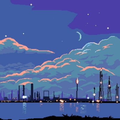 白灏宇:风景静物头像/唯美/蒸汽波/ 不看路人 不换星辰